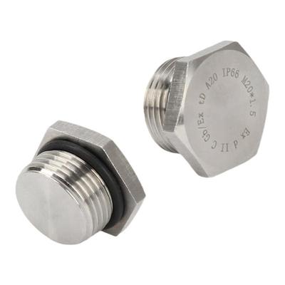 【量大价优】堵头闷盖防爆丝堵G1