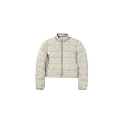 防水防静电90白鸭绒短款羽绒服