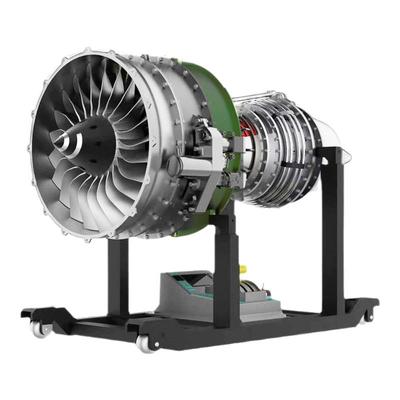 不锈钢涡扇涡喷发动机拼装模型