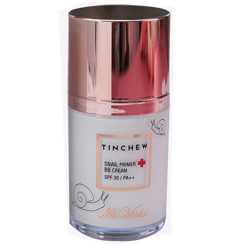 韩国原装进口TINCHEW花联爱净鎏金多效BB霜粉底隔离保湿持妆 遮瑕