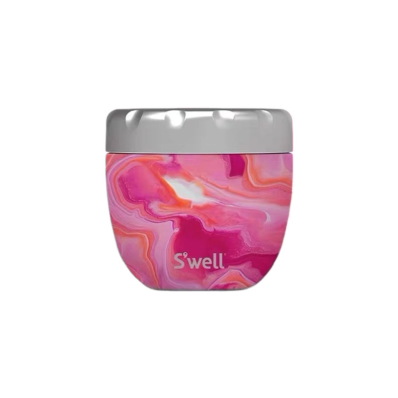 Swell粉玛瑙保温罐沙拉碗