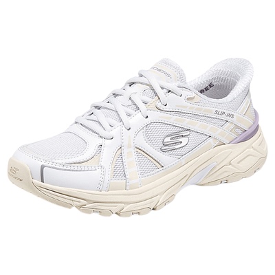 闪穿鞋斯凯奇银翼鞋|2026新款女秋老爹鞋一脚蹬运动休闲鞋网面鞋