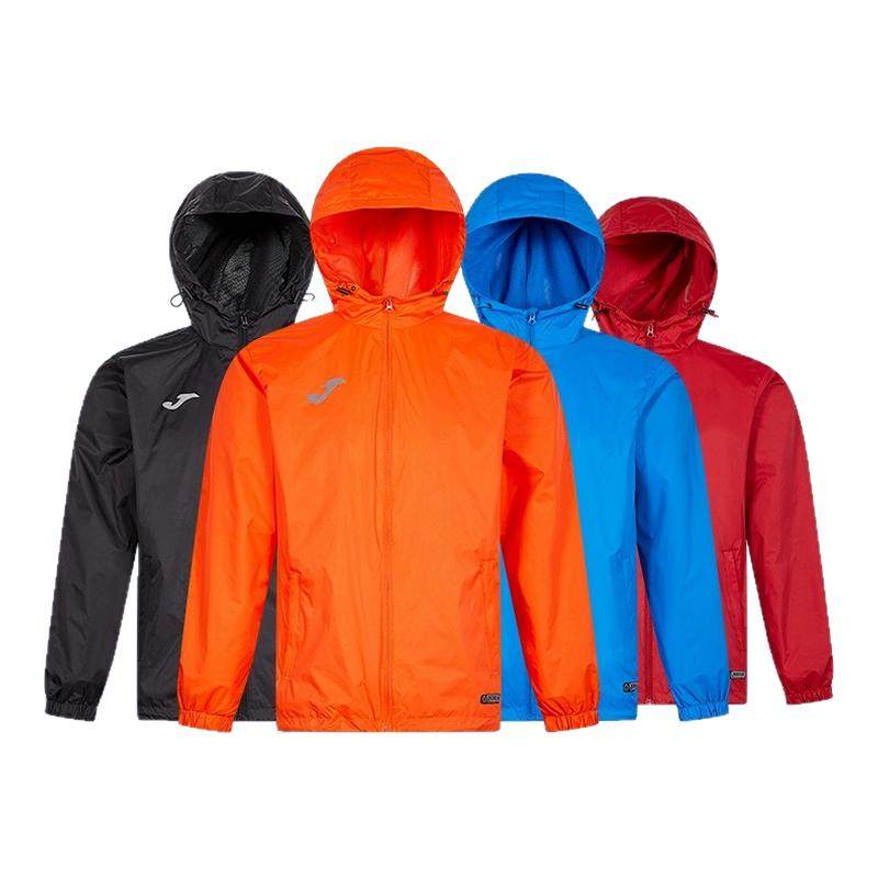 Joma荷马25年男防风雨梭织外套夏季新款连帽足球训练运动透气上衣