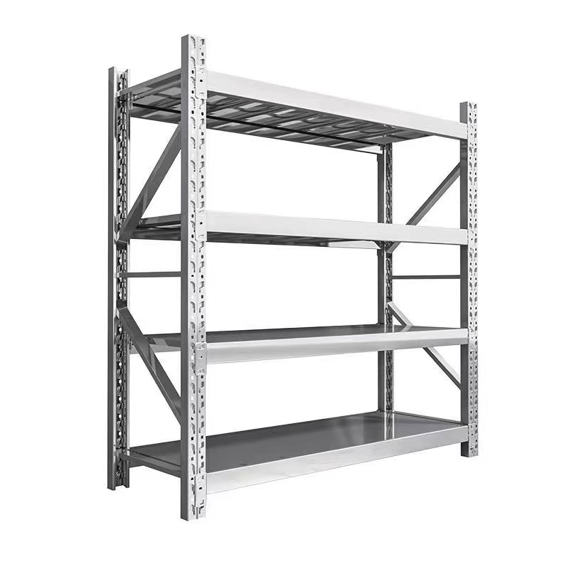 304不锈钢重型货架多层置物架仓库仓储厨房冷库地下室商用储物架
