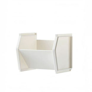 可叠加斜插式笔筒收纳盒学生书桌文具收纳办公室桌面笔桶马克笔笔架美术生笔盒多功能儿童男孩女孩简约装放笔