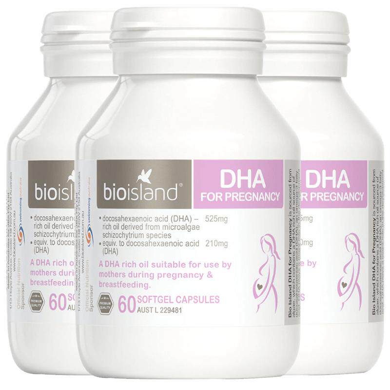 bioisland孕妇孕期藻油DHA瓶装