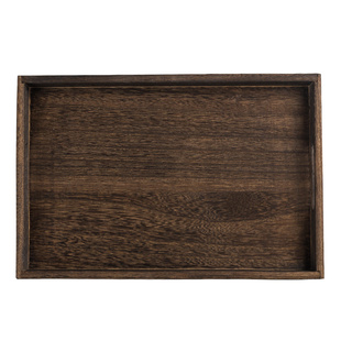 日式长方形竹托盘家用竹木制茶水杯盘木质托盘木头盘子果盘茶盘