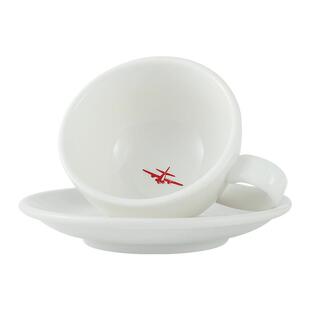 MHW-3BOMBER轰炸机咖啡杯家用拿铁杯陶瓷杯碟意式卡布奇诺杯280ml