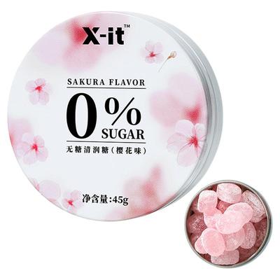 Xit无糖润喉糖清新口气0糖薄荷糖
