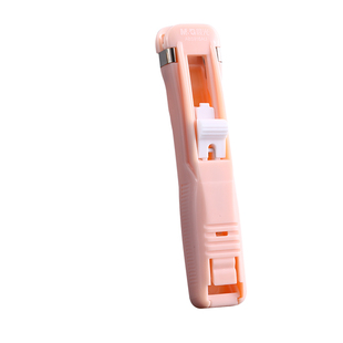 晨光推夹器莫兰迪色系文件金属小夹子固定试卷神器多功能装订夹不锈钢票据夹资料文件整理收纳固定夹办公用品