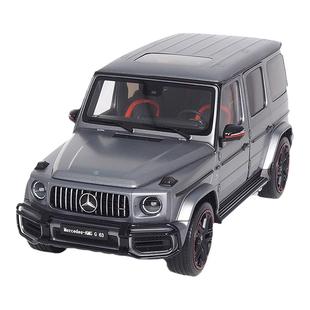 奔驰G63 AMG限量2019款 AlmostReal 1:18似真AR合金全开汽车模型