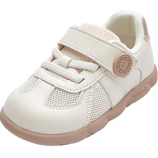 巴拉巴拉童鞋宝宝学步鞋男童德训鞋秋网布鞋板鞋潮小白鞋婴儿透气