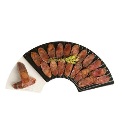 第一春风干即食香肠纯猪肉原料山东手工灌肠熟食香肠二八肥瘦500g