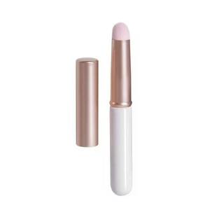 单头唇刷口红刷圆头唇线笔专业化妆师专用晕染刷便携带盖唇部唇膏