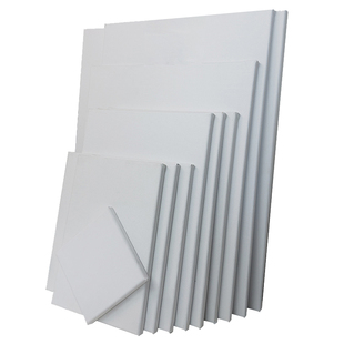 油画框亚麻纯棉画布带框实木内框定制批发手绘丙烯颜料肌理画框