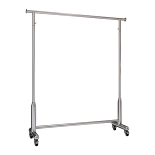 服装店展示架落地式挂衣架道具陈列中岛货架女装店衣服不锈钢架子