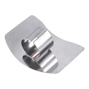 不锈钢护指器切菜护手器保护手指套卫士厨房切肉护指套防刀切手套