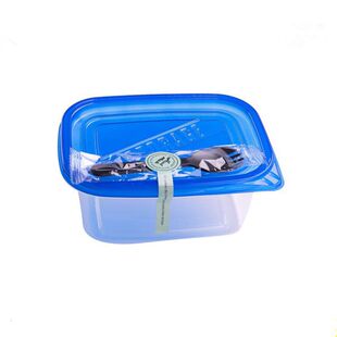 一次性长方形餐盒保鲜盒千层蛋糕盒水果捞盒子食品打包盒整箱加厚