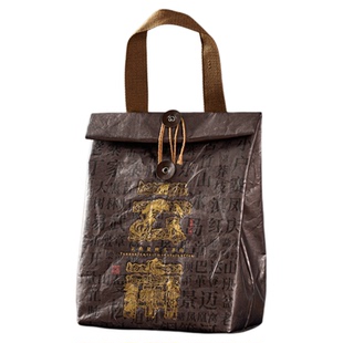 茶叶包装袋杜邦纸云南普洱茶滇红绿茶毛峰名山名寨通用陈列手提袋