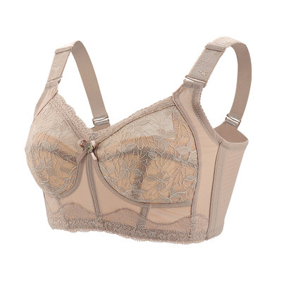 卉岩无钢圈全罩杯收副乳抹胸内衣