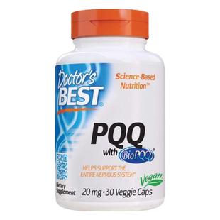 金达威Doctor's Best多特倍斯辅酶Q10高品质PQQ线粒体优化剂Amp