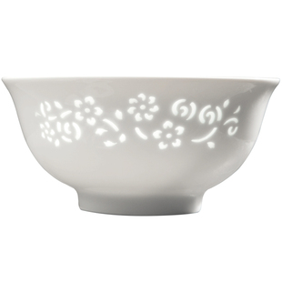 景德镇玉柏玲珑特别好看的高级碗筷套装碗盘餐具套装家用2026新款