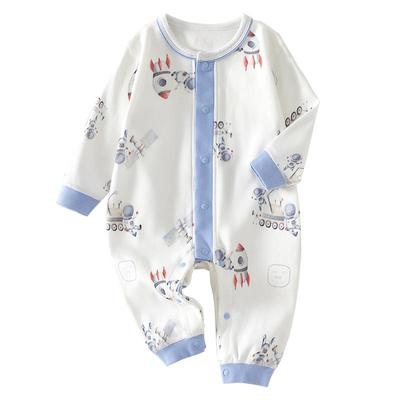 小聪熊婴儿衣服纯棉春秋款连体衣