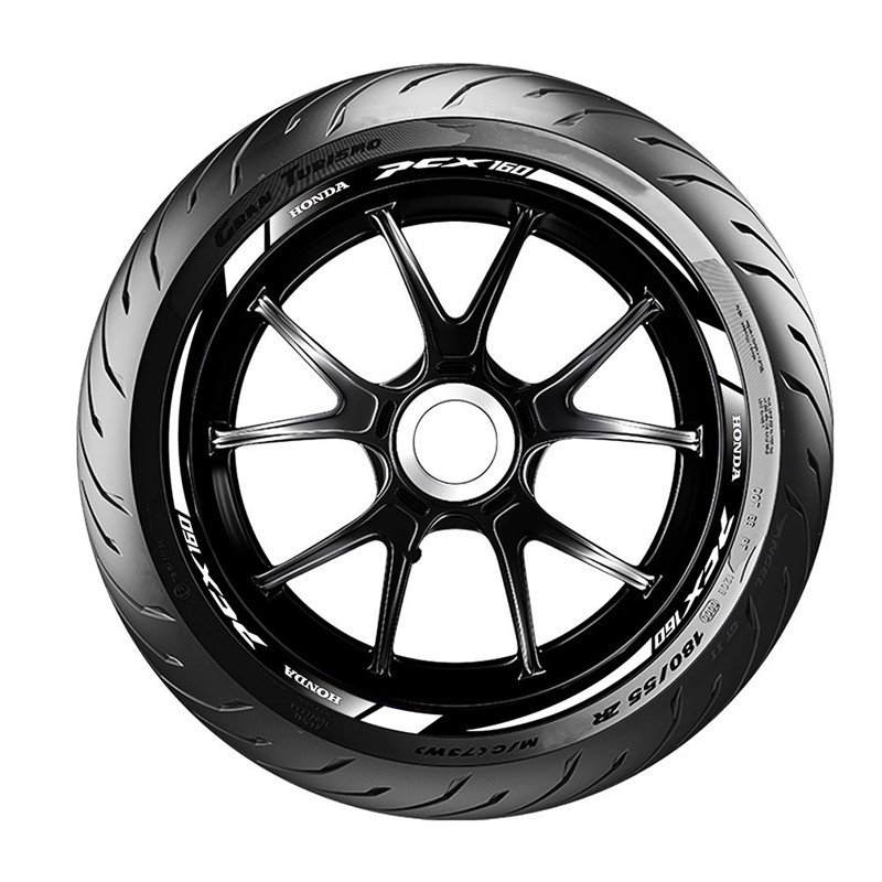 适用于宝马摩托车轮毂反光贴纸S1000 G310 RR R1250GS F800轮圈贴