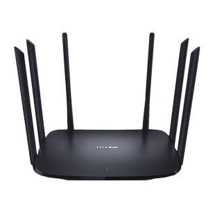 普联tplink路由器千兆家用高速端口无线WIFI大功率增强器5G穿墙双频AC1200双全电信大户型电竞漏油易展
