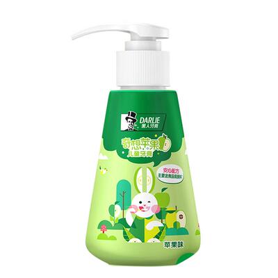 按压式2种味道儿童牙膏