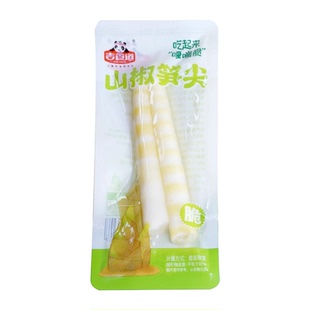 吉食道山椒笋尖开袋即食商超同款休闲泡椒味脆笋追剧解馋小零食