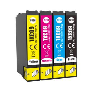 近墨者适用爱普生T603XL墨盒XP-2100 2105 3100 3105 4100 4105 WF-2810 WF-2830 WF-2835 WF-2850打印机墨盒