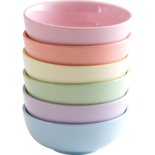 陶瓷酱料碗小汤碗商用醋碟酱料碟餐厅火锅日式味碟家用北欧糖果色