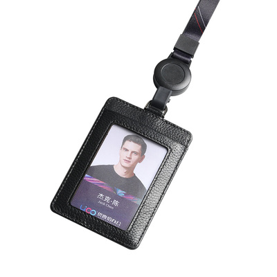 头层牛皮双面独立视窗大容量卡包