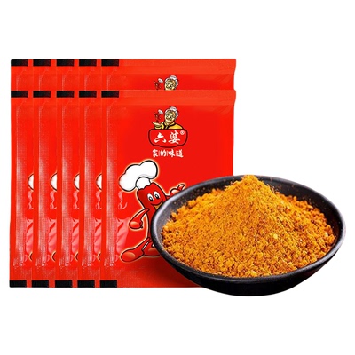 六婆辣椒面微辣特香干碟蘸料袋装