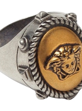 【秀场同款】VERSACE/范思哲 男女同款Tivoli戒指