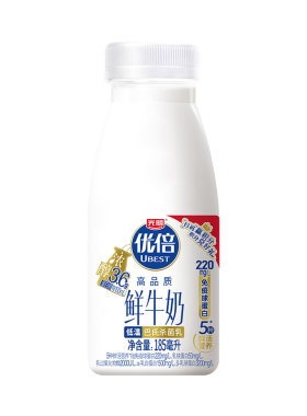 吴磊同款光明优倍鲜牛奶鲜奶185ml*10瓶新鲜牛奶低温冷藏配送浓醇