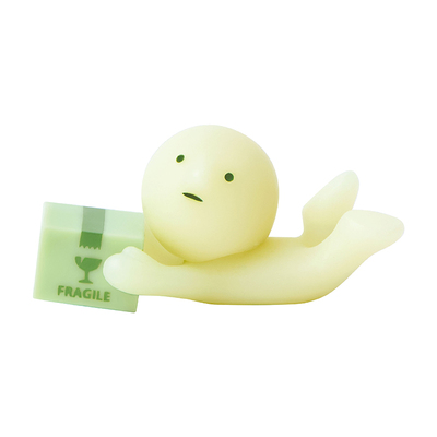 角落君SMISKI ZIPPERBITE夜光公仔书包钥匙扣挂坠拉链头挂件装饰