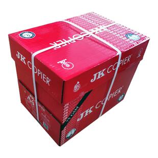 JK COPIER进口a4打印纸75g白纸整箱2500页加厚80g复印纸办公用纸