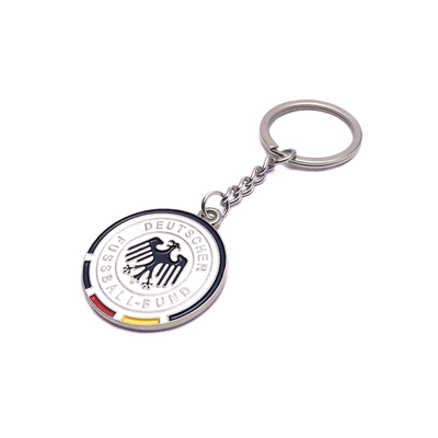 德国英格兰队双面彩色队徽钥匙扣