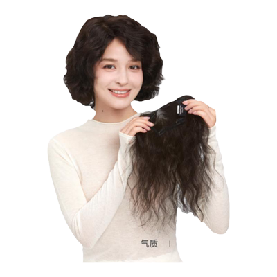 瑞贝卡羊毛卷刘海补发片