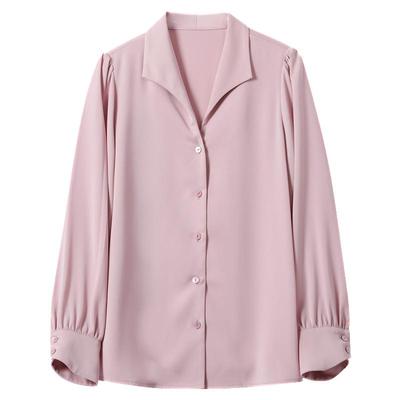 图曼朵气质通勤长袖衬衫