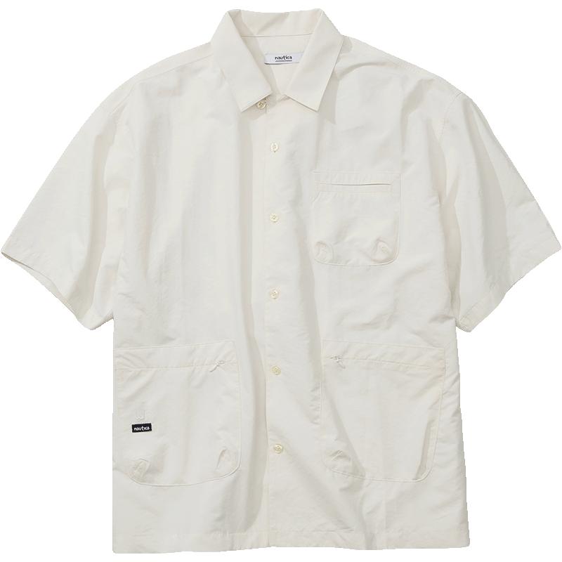 nauticawhitesail短袖衬衫