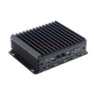 研域C5750Z-C6无风扇嵌入式工控机J1900迷你X86视觉工业电脑CAN