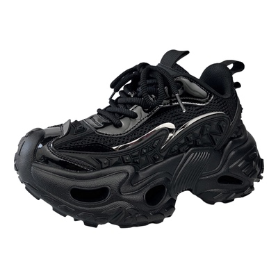 7CM轻质厚底巴黎轮胎机甲老爹鞋