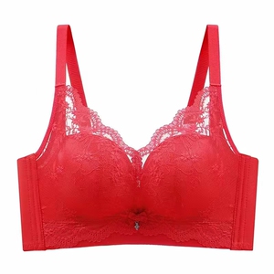 千春达兰性感无钢托乳胶聚拢蕾丝