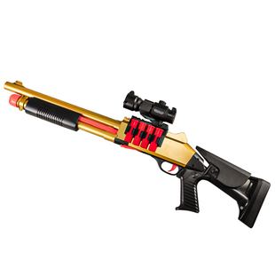 软弹枪抛壳散弹枪喷子霰弹S686来福枪吃鸡仿真儿童男孩子玩具模型