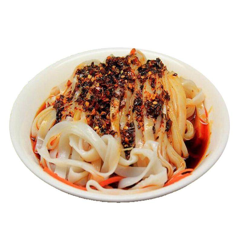 汉中米皮速食正宗陕西特产名吃即食真空袋装免煮麻酱面皮西安凉皮