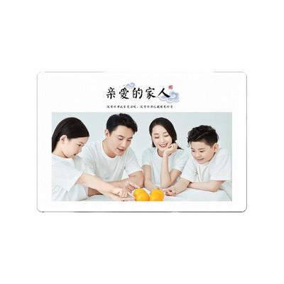 全家福相框水晶无边框不褪色
