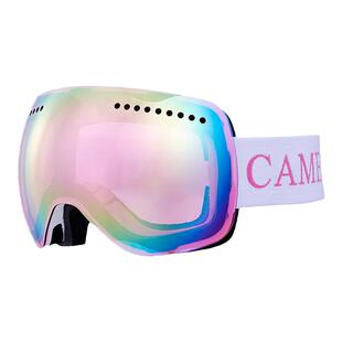 骆驼户外滑雪护目镜女透气高清防雾双曲面滑雪眼镜男防风护目镜